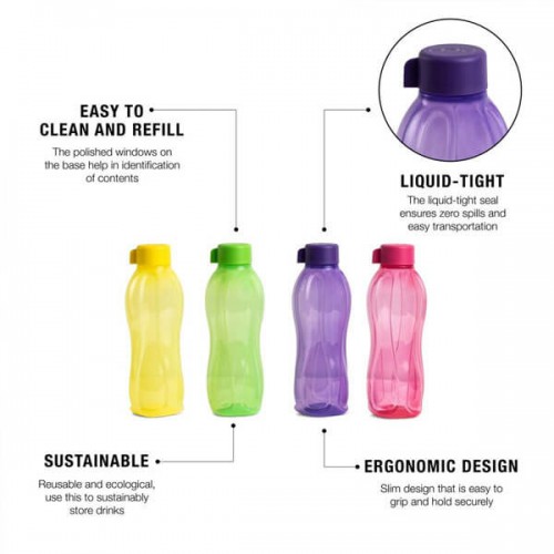 Tupperware Aquasafe 1000 Ml Water Bottle Set Of 4 Online At Best Prices In Pondicherry Pondicherry Shopping