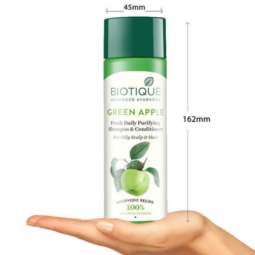 Biotique Bio Green Apple Shampoo & Conditioner 190ml