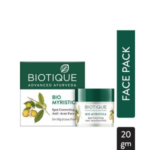 Biotique Bio Myristica Anti Acne Face Pack 20gm