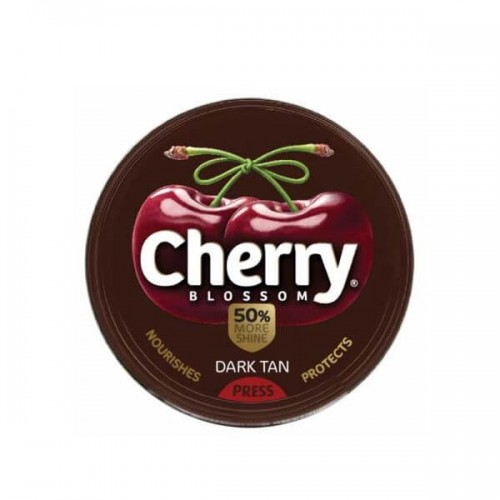 Cherry Blossom Wax Polish Dark Tan 40 g