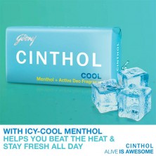 Godrej Cinthol Cool Soap 100g, Pack of 3