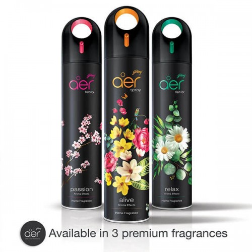 Godrej aer spray Premium Air Freshener Alive 240ml