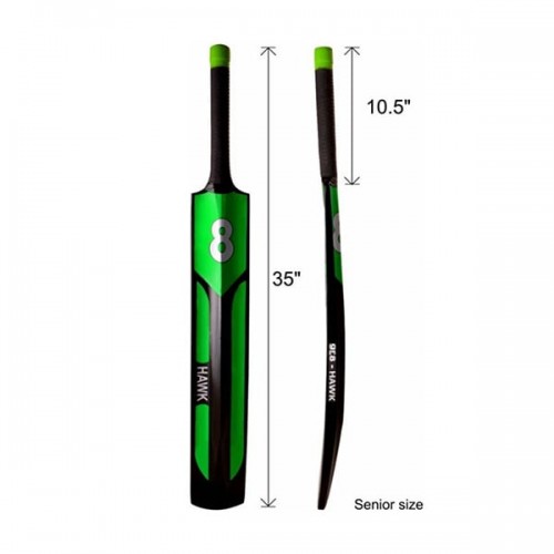 gr8 Hawk Popular Willow Tennis Ball Cricket Bat