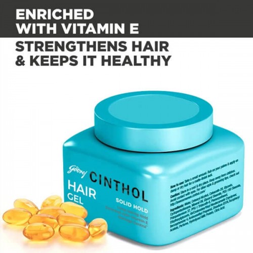 Godrej Cinthol Hair Styling Gel Solid Hold 100ml