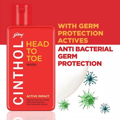 Godrej Cinthol Head To Toe Active Impact 190ml