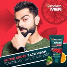 Himalaya Men Active Sport Face wash, 100ml