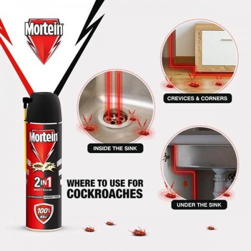 Mortein 2 in 1 Insect Killer 200ml