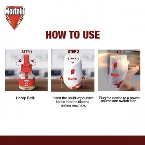 Mortein Inta Combo Machine and Refill 35ml