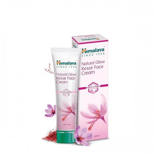 Himalaya Kajal 2.7g + Natural Glow Kesar Face Cream 50g + Strawberry Shine Lip Care 4.5g Combo Pack