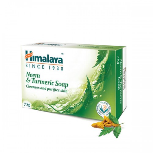 Himalaya Neem & Turmeric Soap 75g Buy 3 Get 1 Free