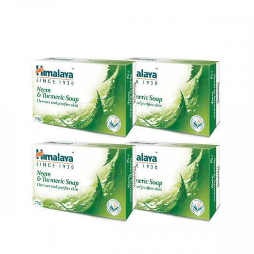 Himalaya Neem & Turmeric Soap 75g Buy 3 Get 1 Free