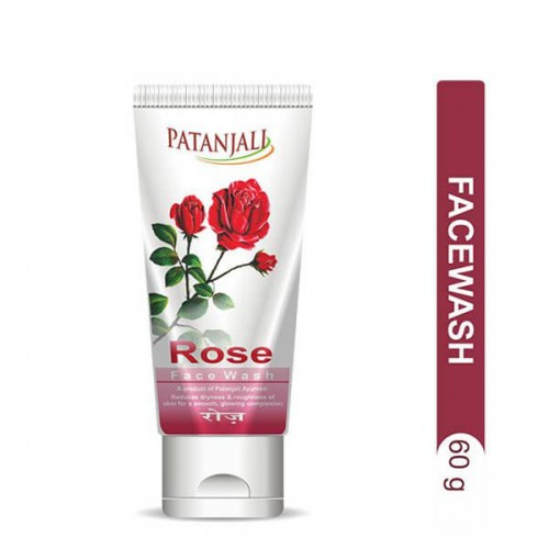 Patanjali Rose Face Wash 60ml