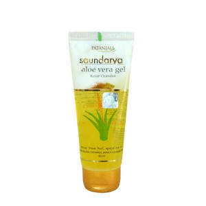 Patanjali Alovera Gel Kesar Chandan 60ml