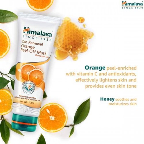 Himalaya Tan Removal Orange Peel-Off Mask 100g