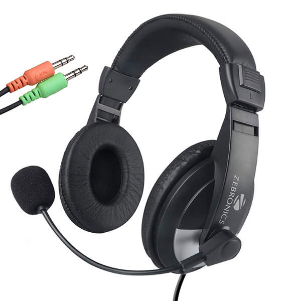 zebronics headphones with mic for pc