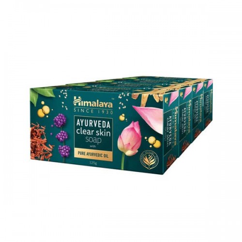 Himalaya AYURVEDA clear skin soap 4N X 75g SAVE ON MRP