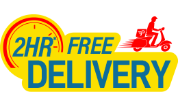 2 hrs Free Delivery