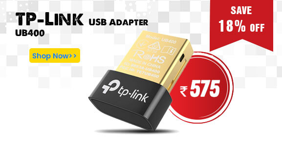 TP-Link UB400 Bluetooth 4.0 Nano USB Adapter Online Best Price at Pondicherry Shopping