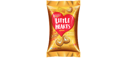 Britannia Little Hearts crunchy biscuit